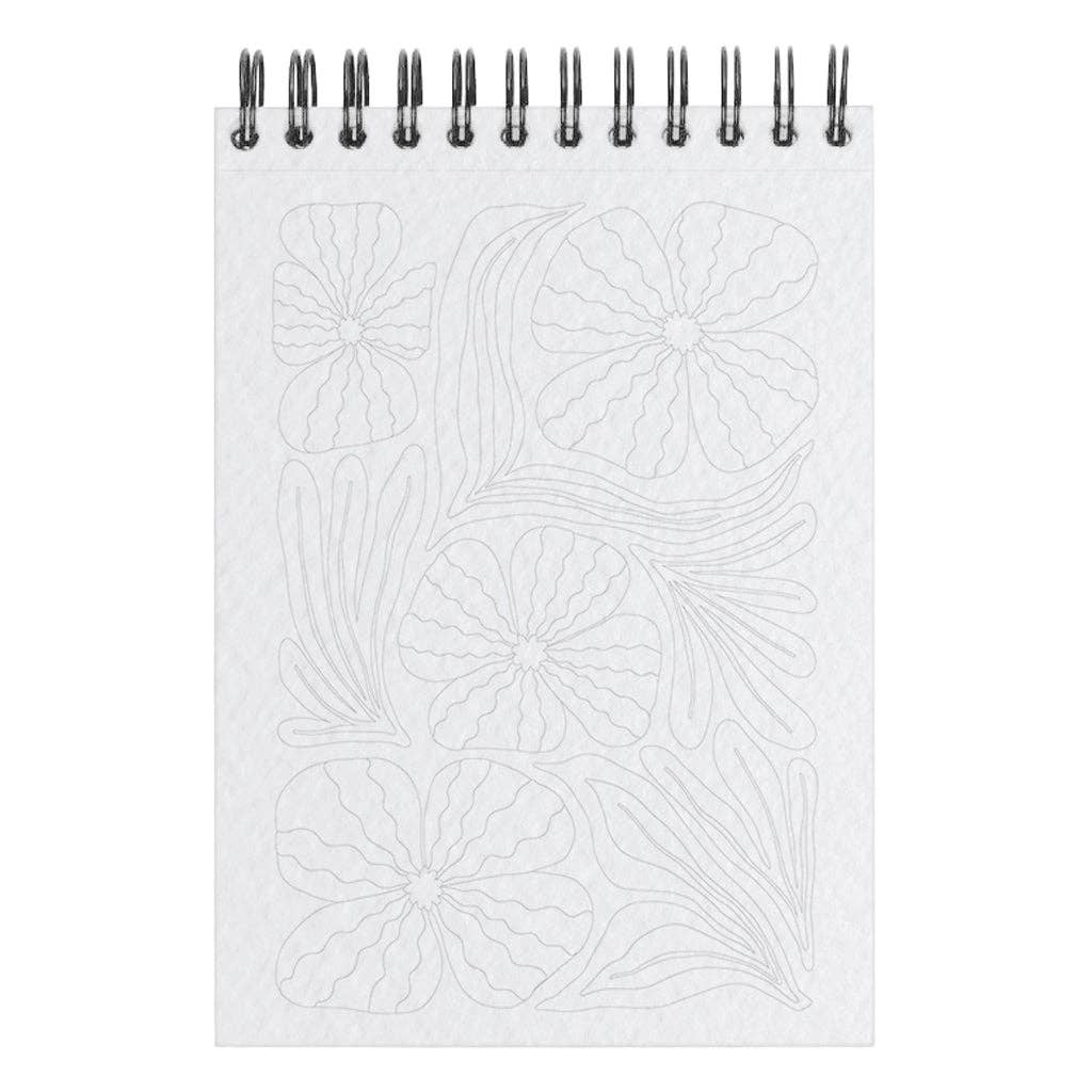 Maison Joliette - A6 Coloring Book - Tropical